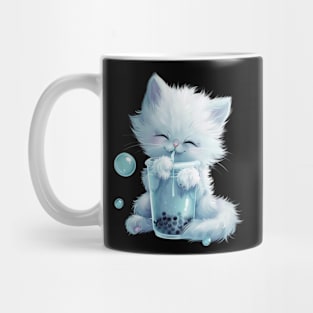 Cat Strawberry Comedy Mug